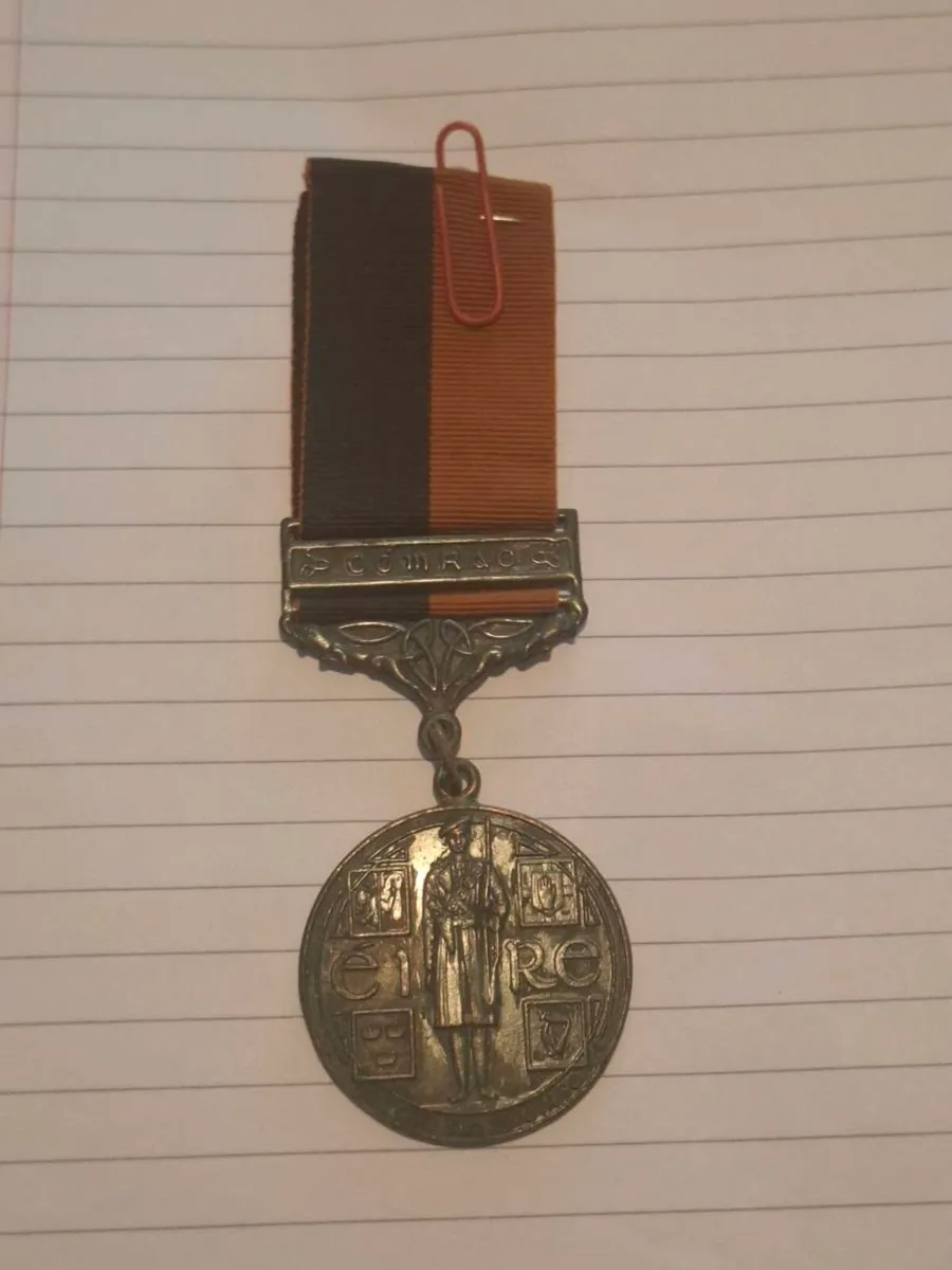 Irish War of Independence Medal IRA Black and Tan - Image 1