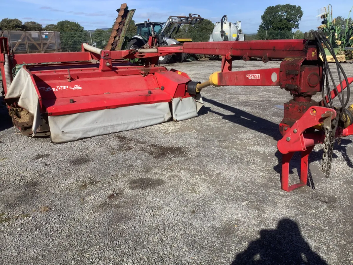 Used JF Stoll 9Ft trailed mower conditioner. - Image 1