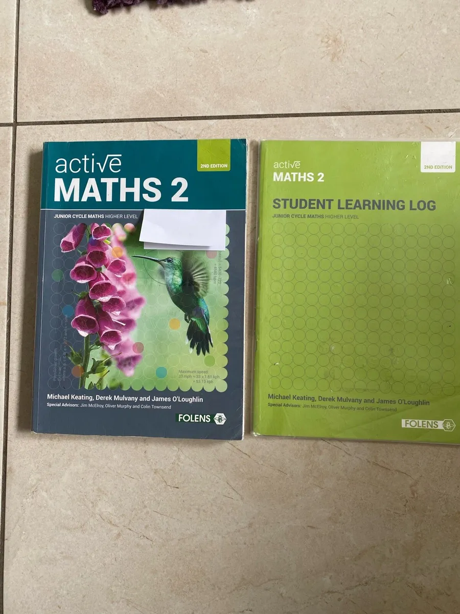 Junior Cycle Mathematics 2 Higher Level 2 set - Image 1