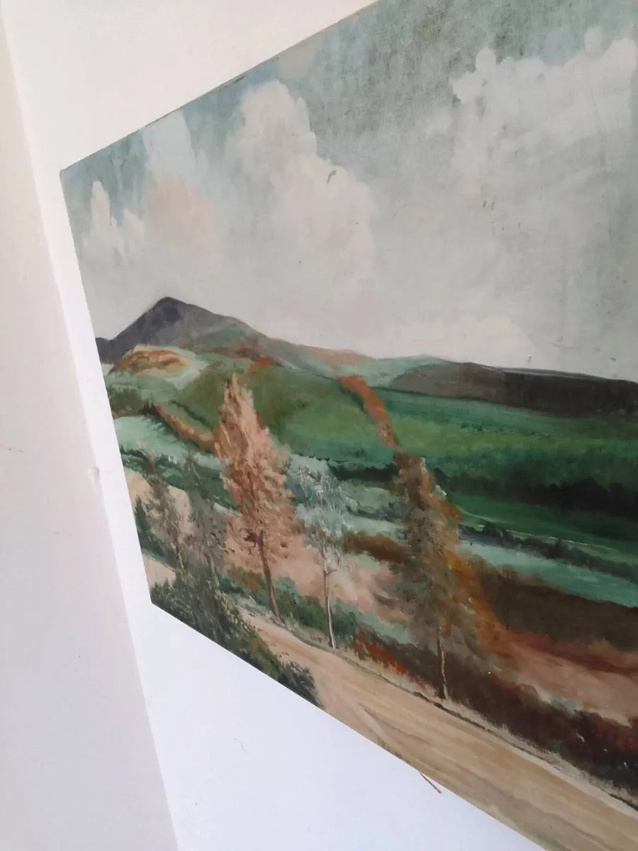 Oil on canvas j.kennedy 1972 - Image 3