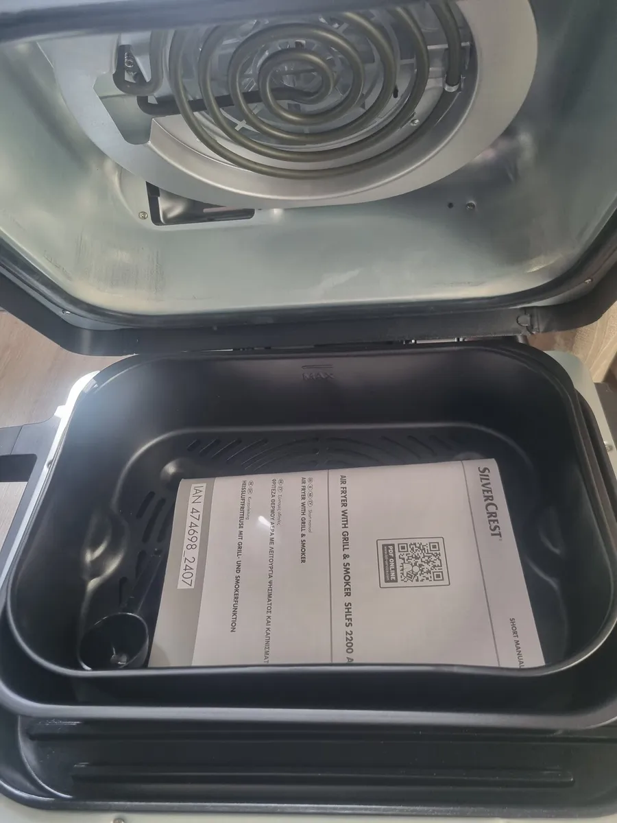 Silvercrest Air Fryer with Grill & Smoker - Image 4