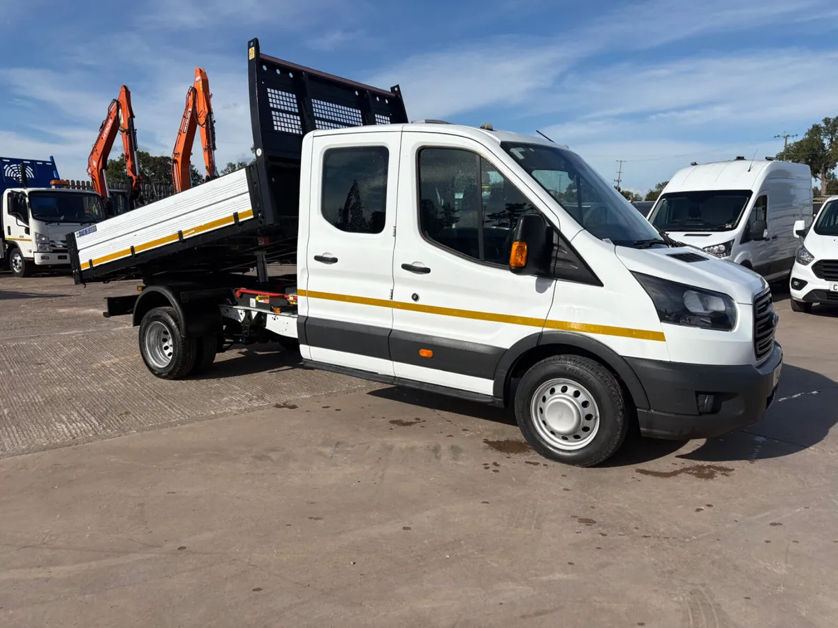 2019 Ford Transit Twin Wheel Tipper - Image 1