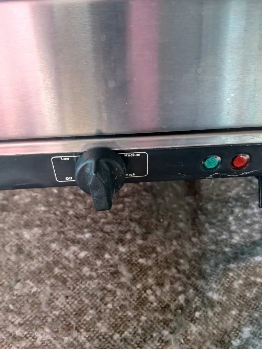 Buffet warmer 3 compartments - Image 3