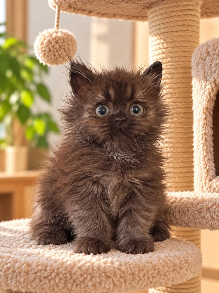 Purebred British longhair chocolate male - Image 1