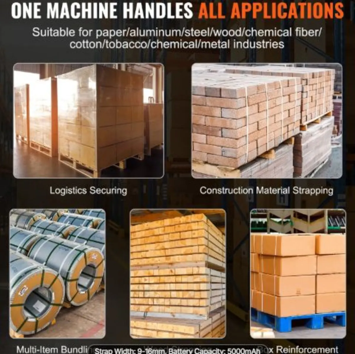 Automatic Electric Strapping Machine Tool for PP - Image 4