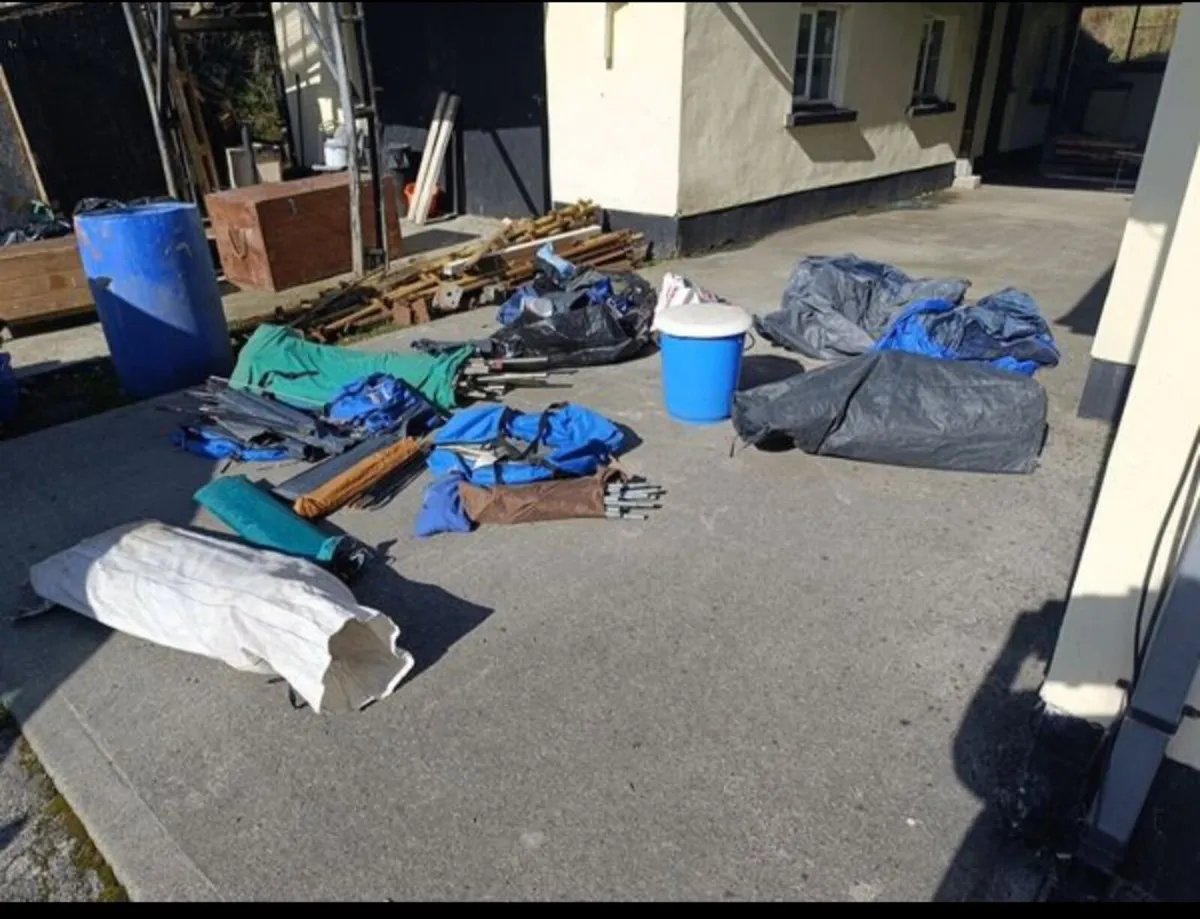 Tent, tent pole, marquee poles FREE - Image 1