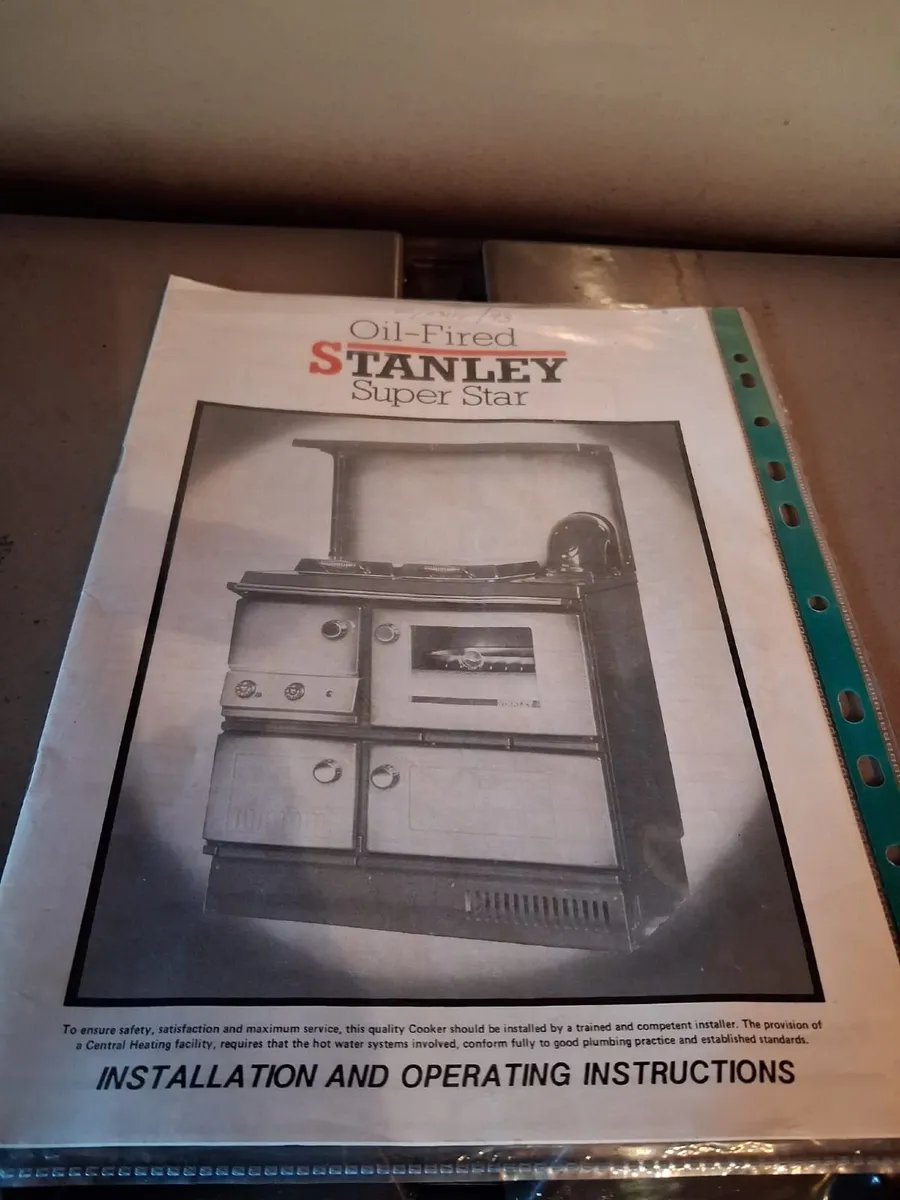 Stanley Super Star Oil Fired  Cooker - Image 2