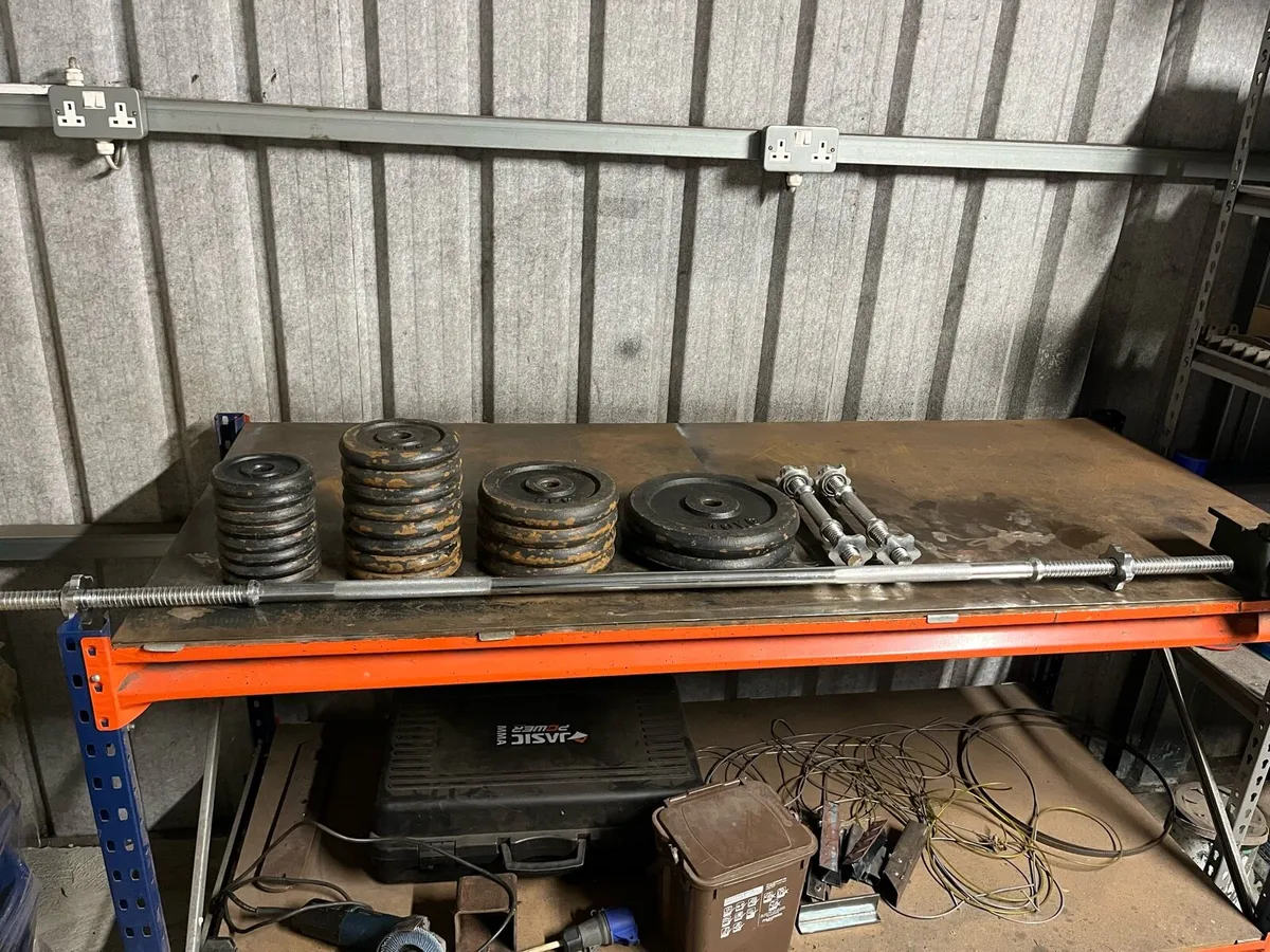 Bench press and weights - Image 4