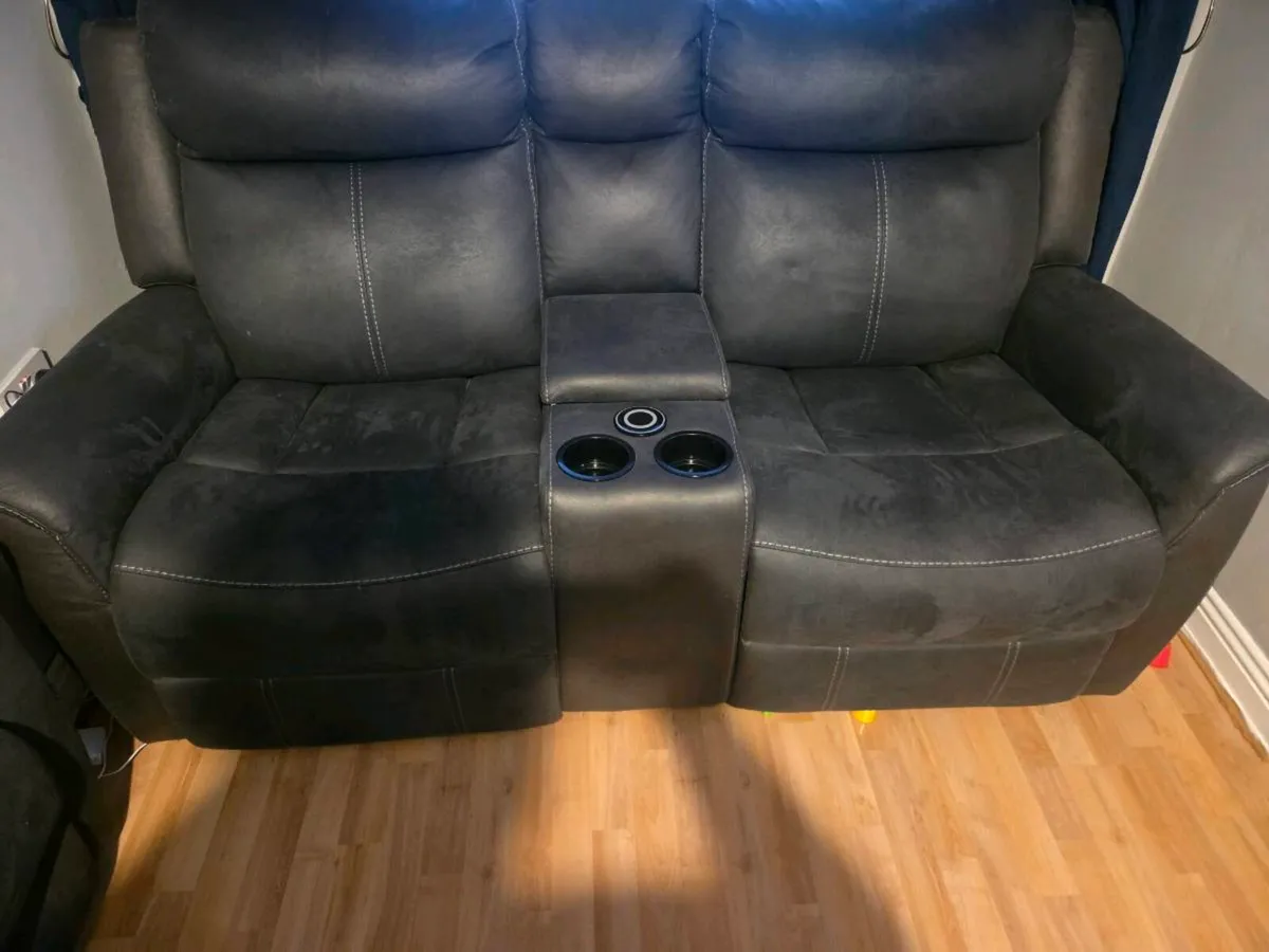 Ronan sofa - electric recliner & wireless charging - Image 1