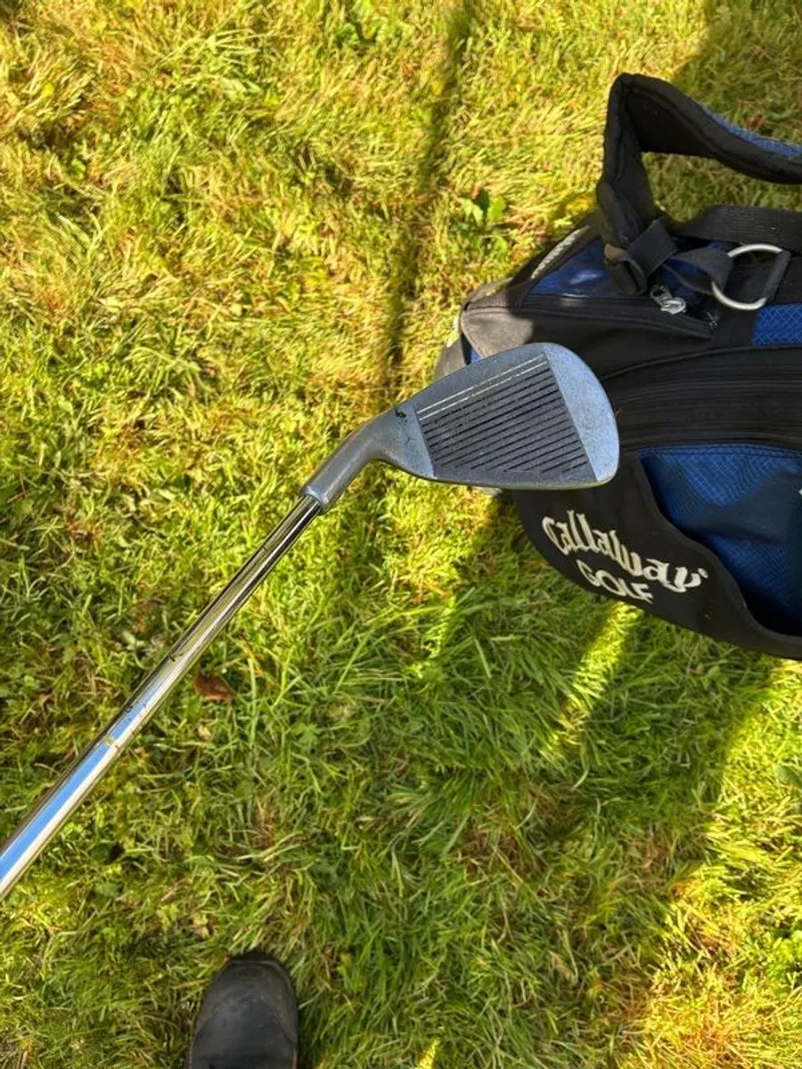 Calloway carry bag +stand  with 2 Wilson drivers and assorted irons - Image 4