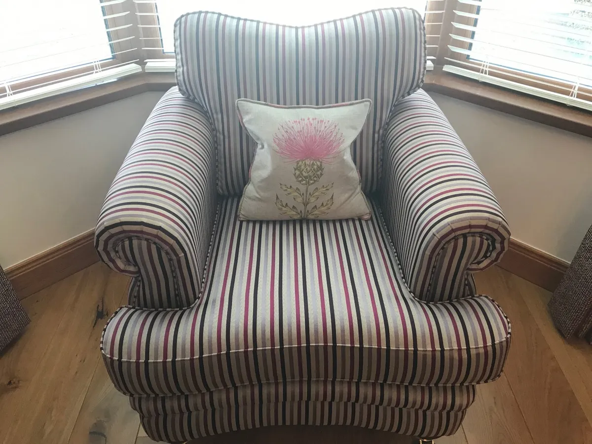 2 Sofas and Chair - Image 2