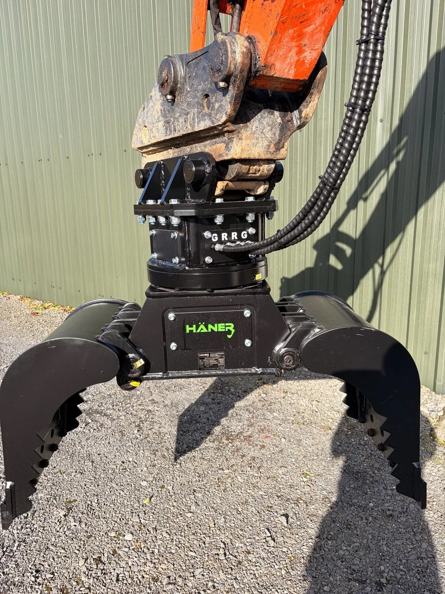 Häner grab for 4-7 ton machine - Image 1