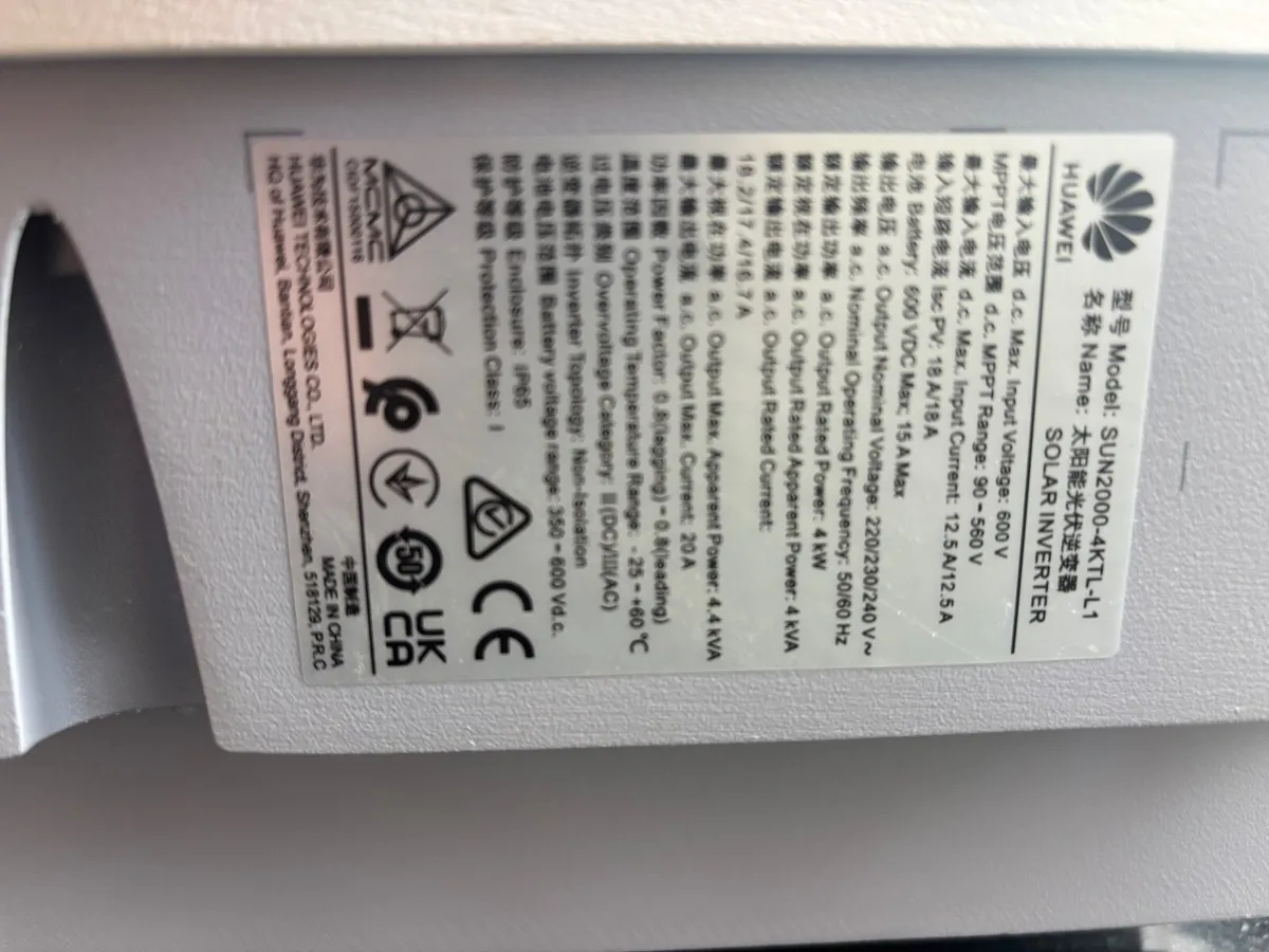 Huawei Hybrid inverter - Image 3