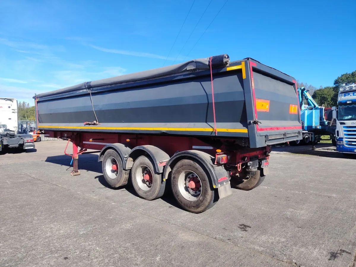 SDC Steel Aggregate tipper front lift Drums - Image 1