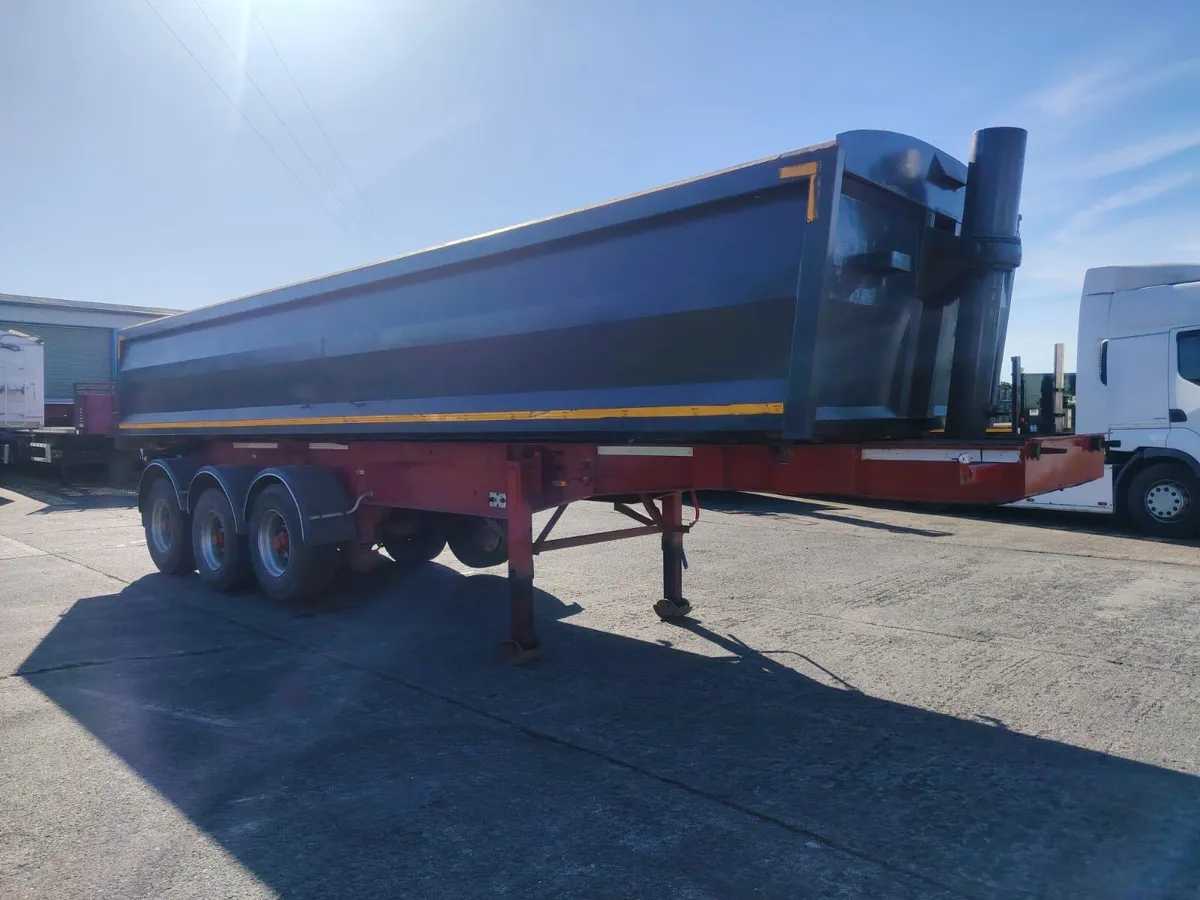 SDC Steel Aggregate tipper front lift Drums - Image 4