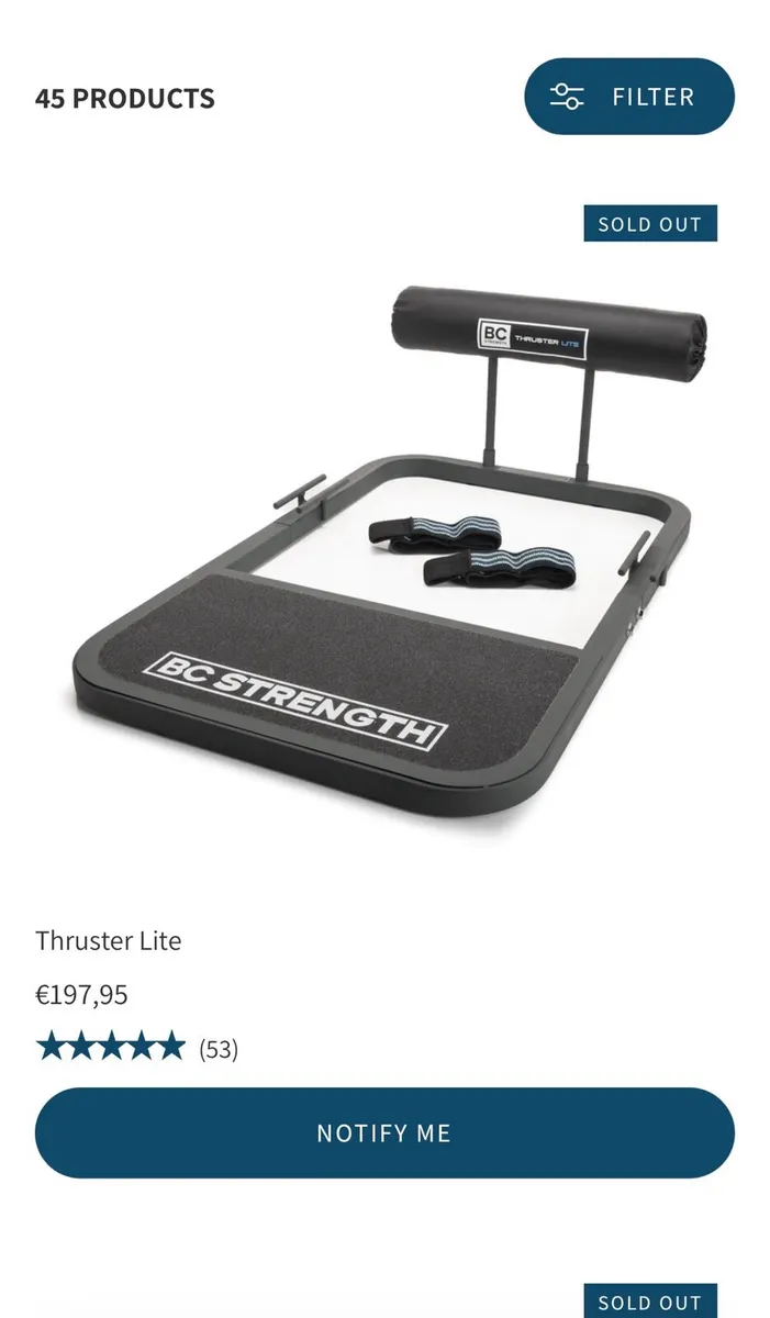 Bret Contreras Hip Thrust Machine - Image 1