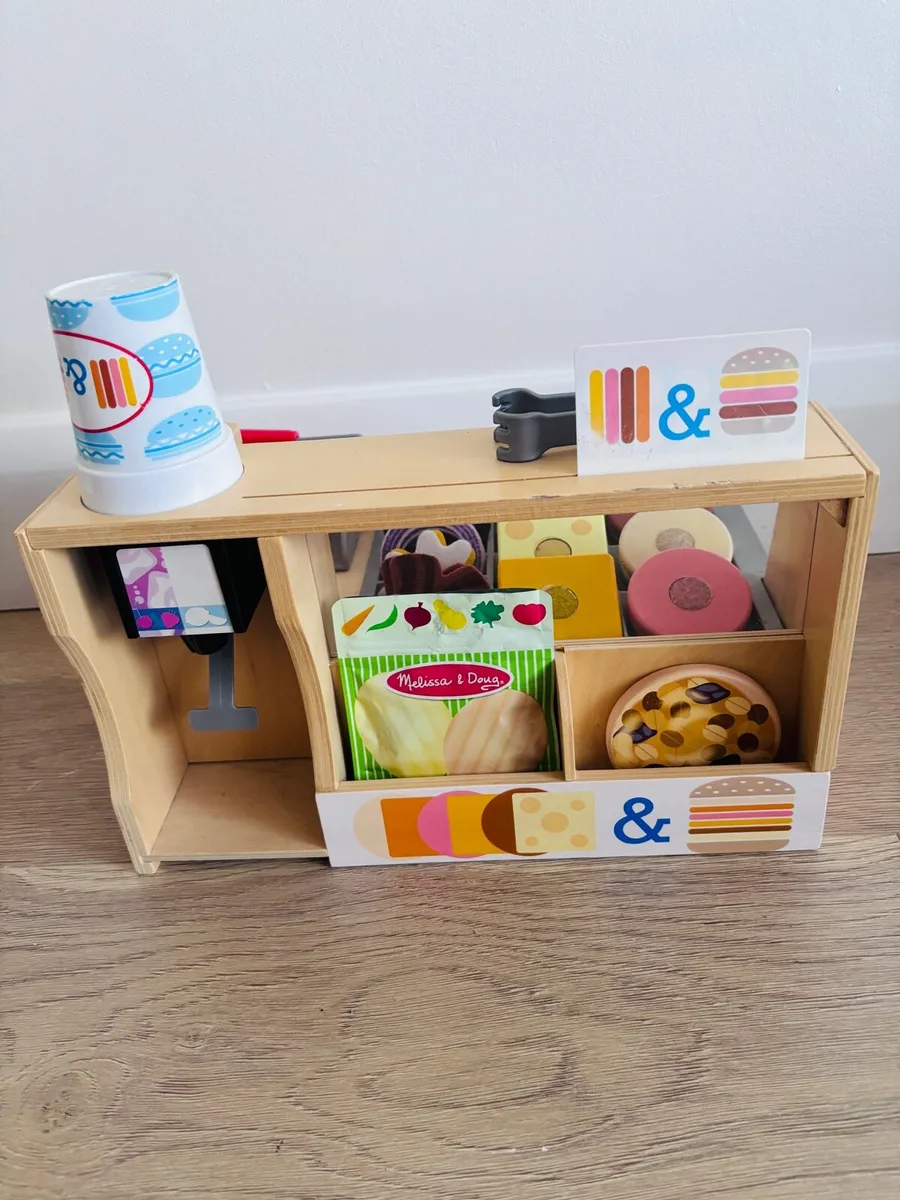 Melissa & Doug Sandwich Counter, Ice Cream Counter - Image 2