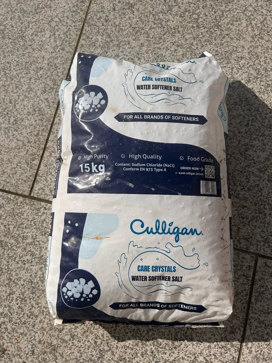 Water softener salt bags