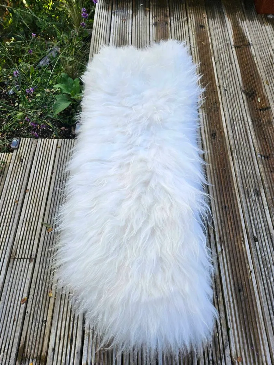 New Soft Genuine Icelandic Sheepskin Rug - Image 2