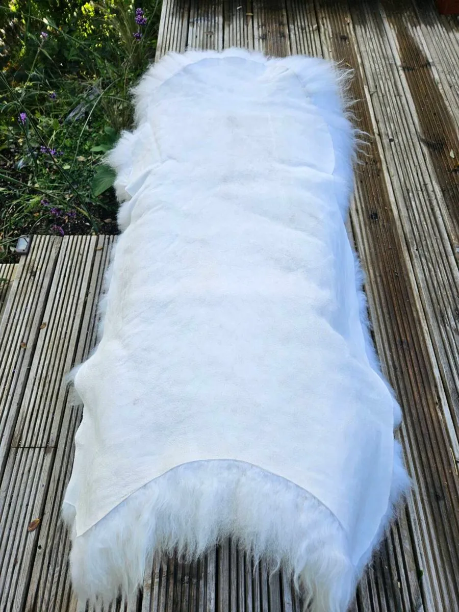 New Soft Genuine Icelandic Sheepskin Rug - Image 3