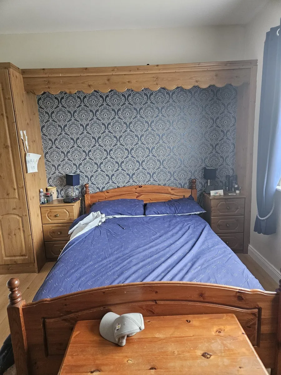 Double bed with mattress - Image 2