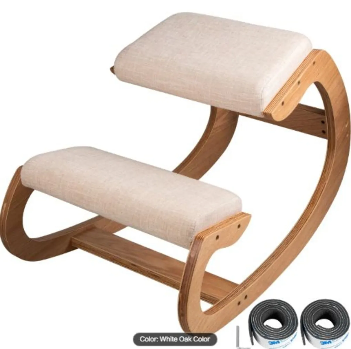 Ergonomic Kneeling Chair 99.8 kg Load Capacity - Image 2