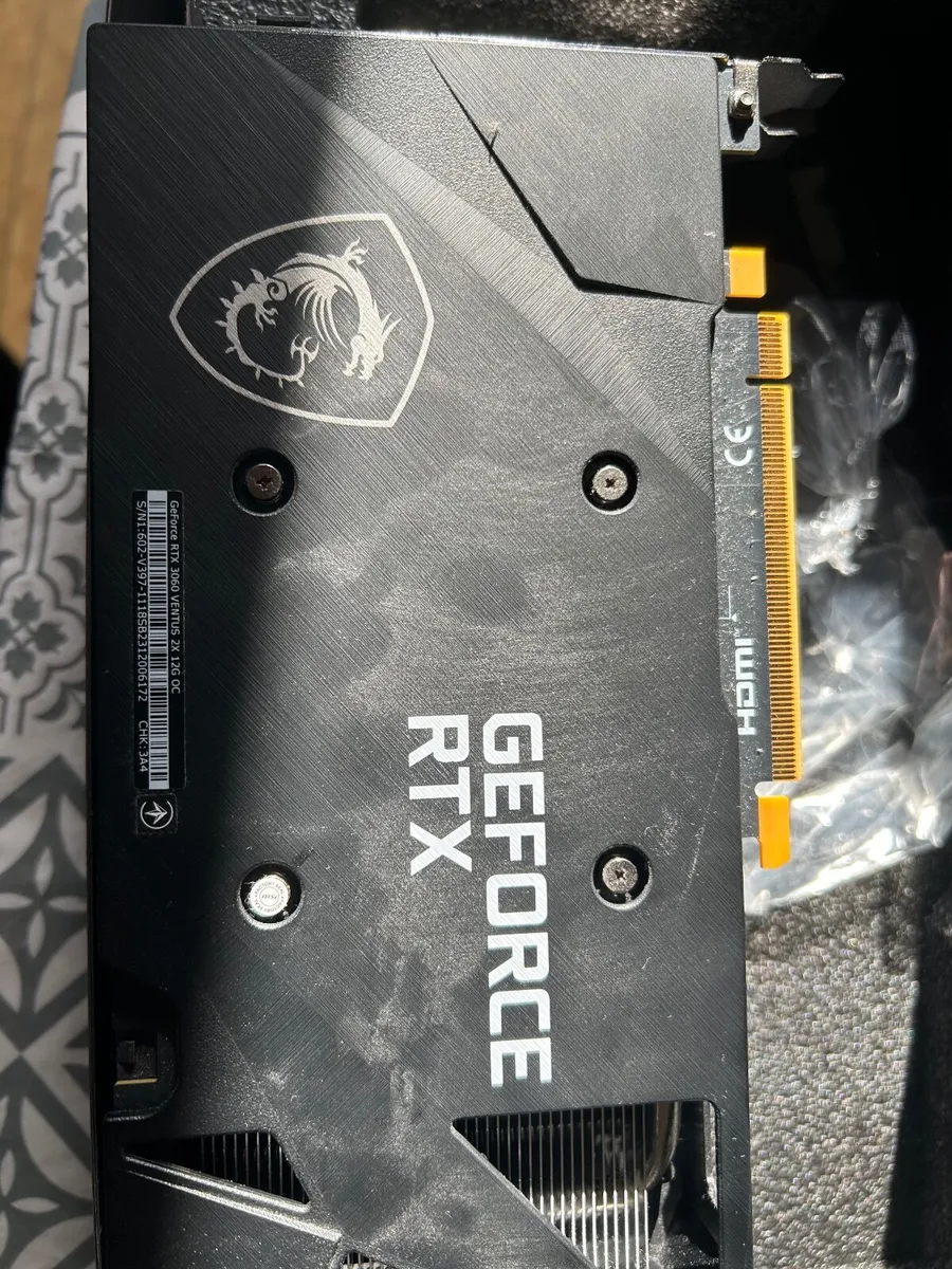 MSI GeForce RTX 3060 VENTUS 2X 12G OC Graphics Car - Image 1