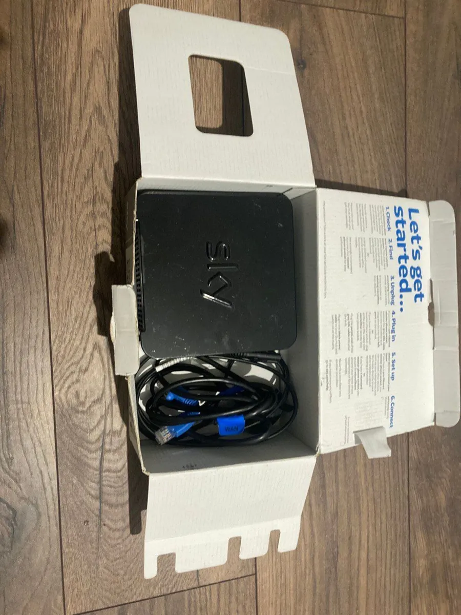 SKY Router with 4 lan ports
