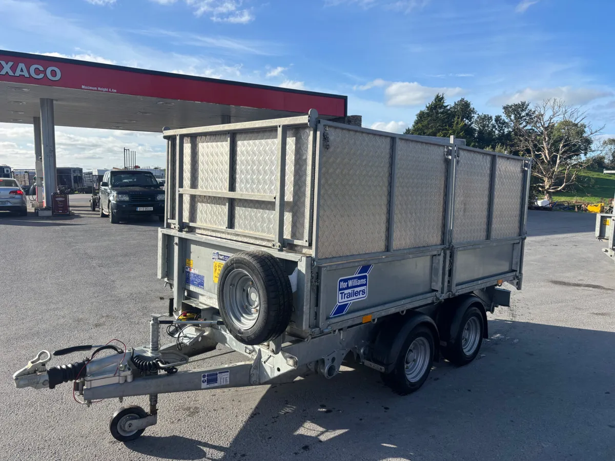 ifor williams 10ft tipping trailer - Image 1