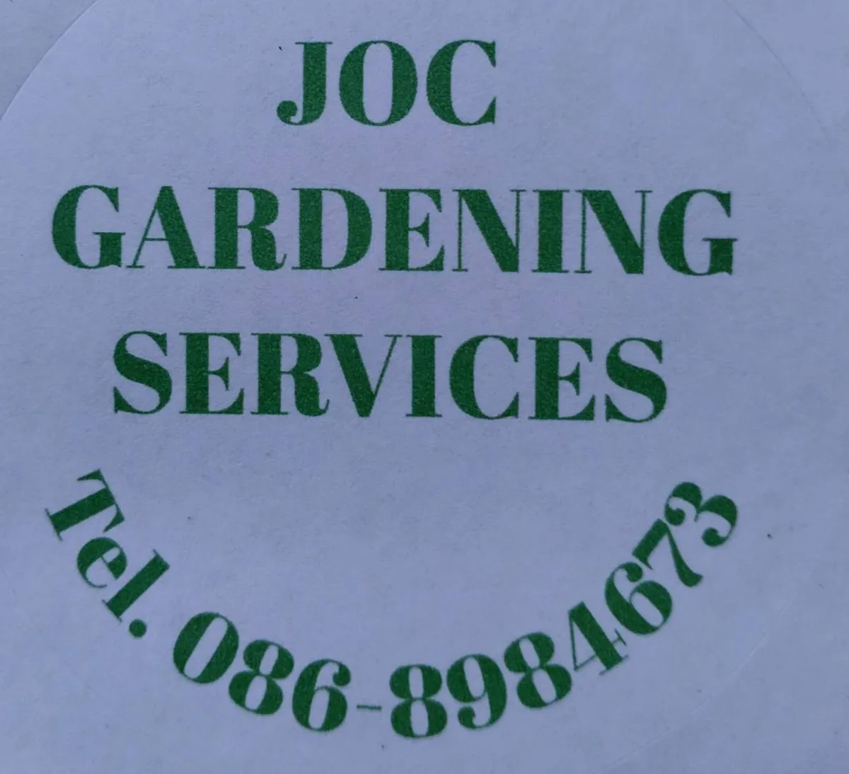 JOC Gardening Services