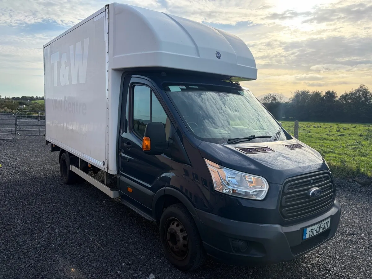 2015 Ford Transit Luton , with Tail lift , - Image 1