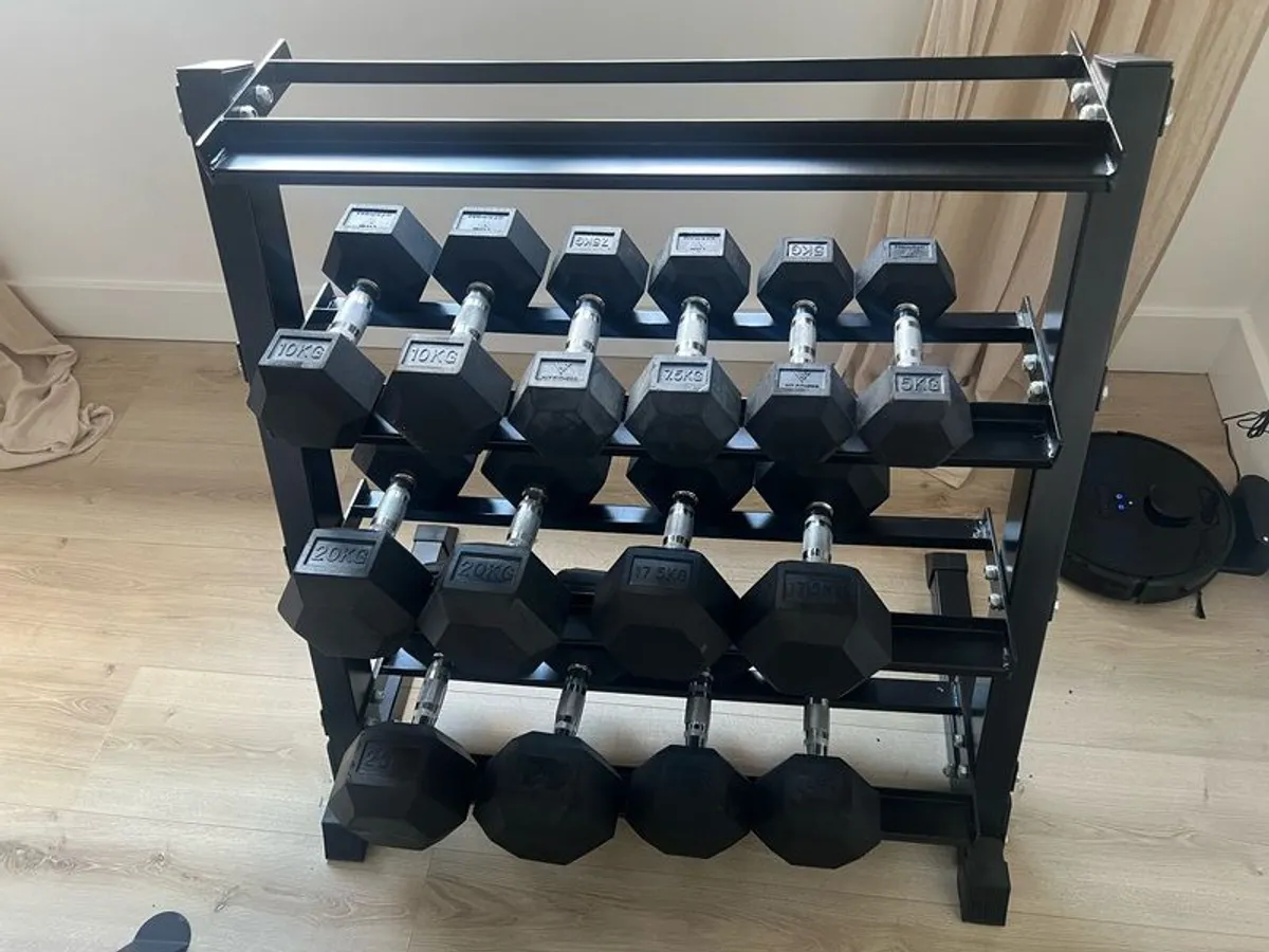 Weights and Bench Dumbbell Bundle - Image 2