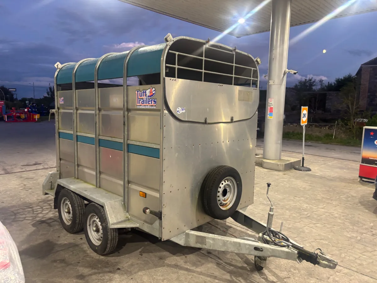 tuffmac 8ft livestock trailer - Image 1