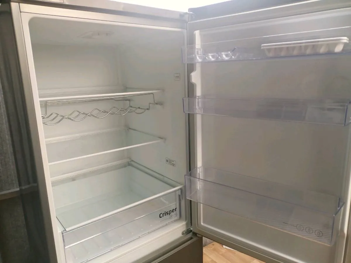 Beko Fridge Freezer – Excellent Condition (Silver) - Image 3