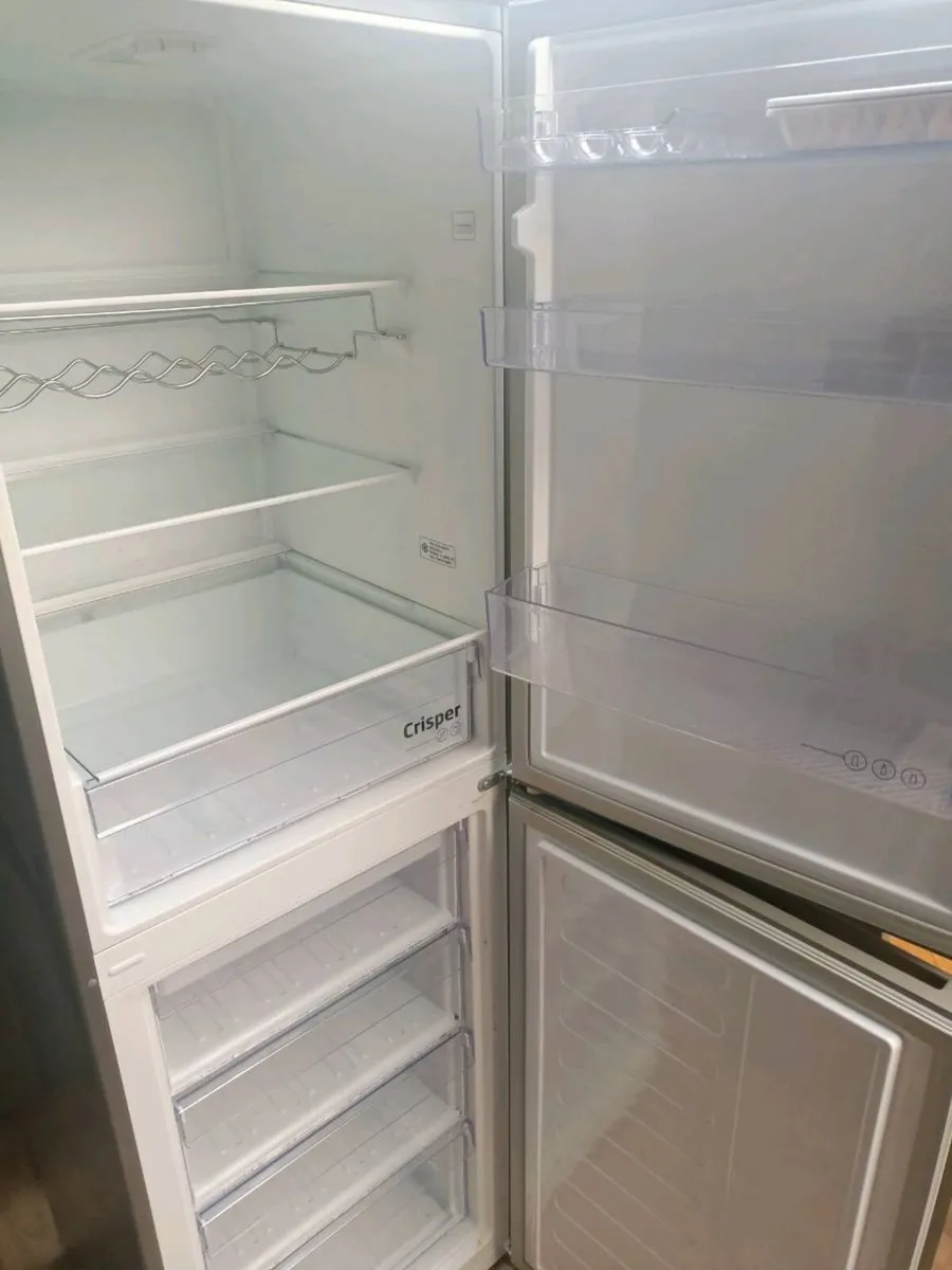 Beko Fridge Freezer – Excellent Condition (Silver) - Image 2
