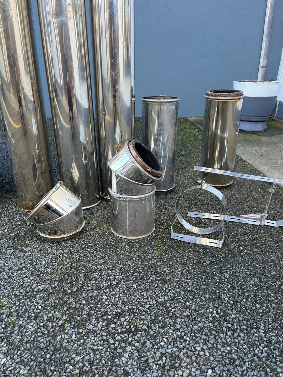 Twin wall stove flue. - Image 2