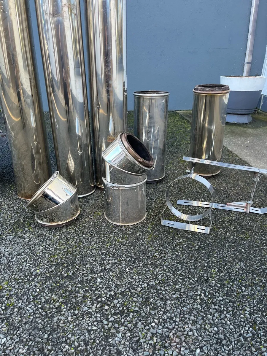 Twin wall stove flue. - Image 3