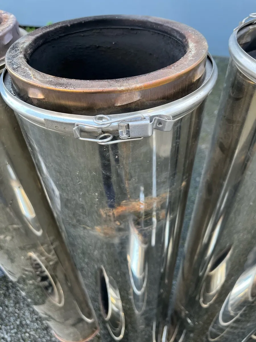 Twin wall stove flue. - Image 4