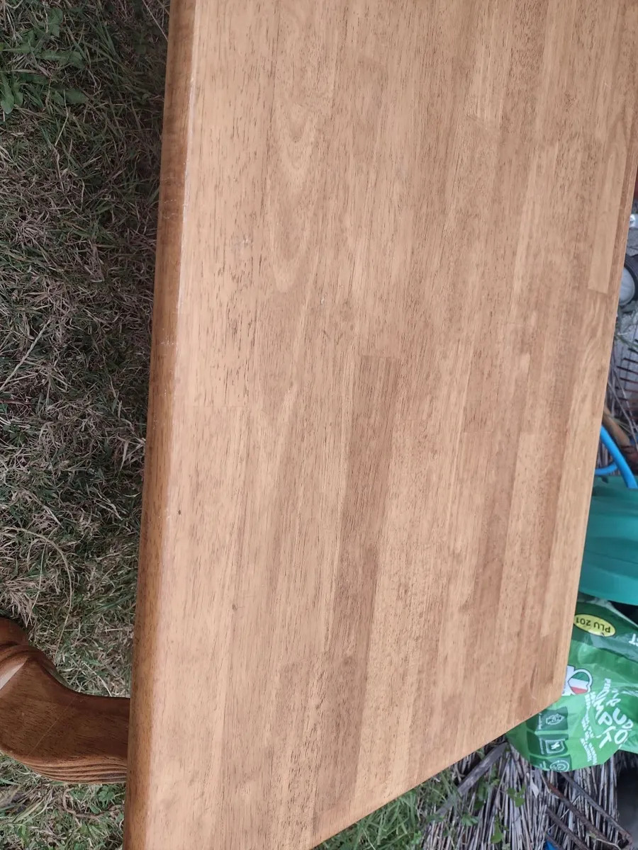 Large Oak coffee table - Image 3