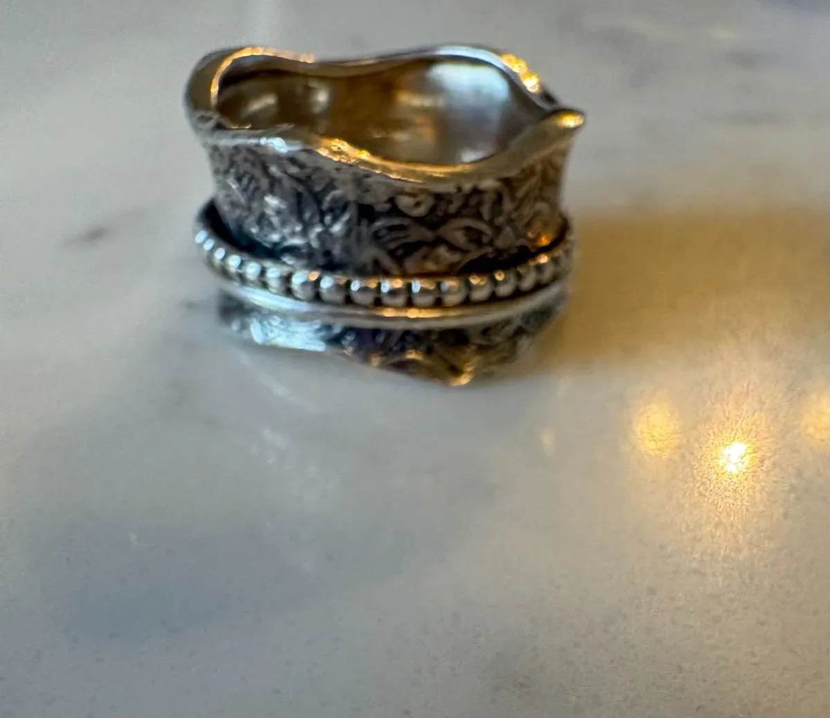 Sterling silver ring - Image 2