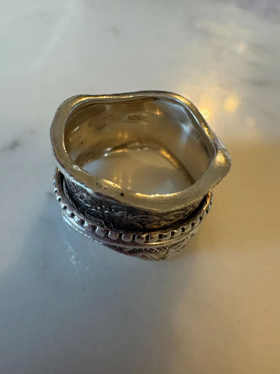 Sterling silver ring - Image 3