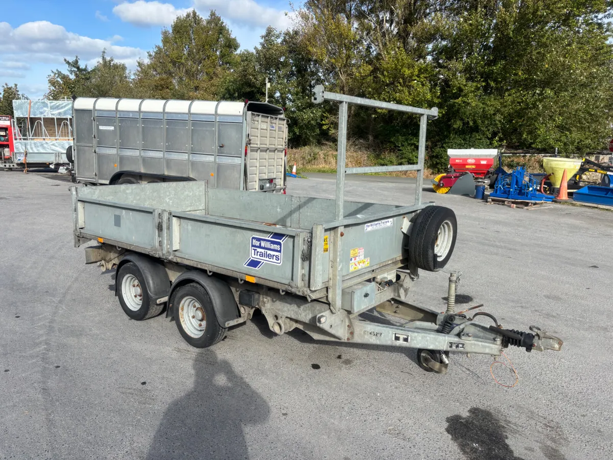 ifor williams 10ft tipping trailer - Image 1