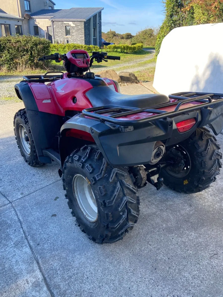 LOW MILEAGE !!   HONDA TRX 500 FM !!! - Image 1