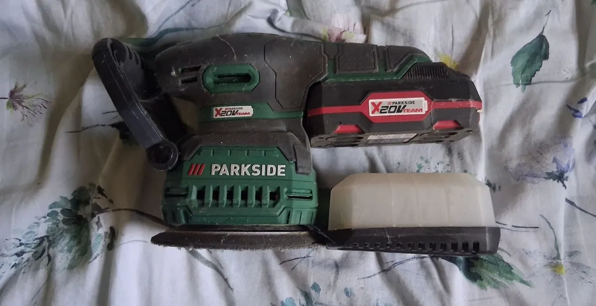 Parkside Cordless Orbital Sander - Image 1