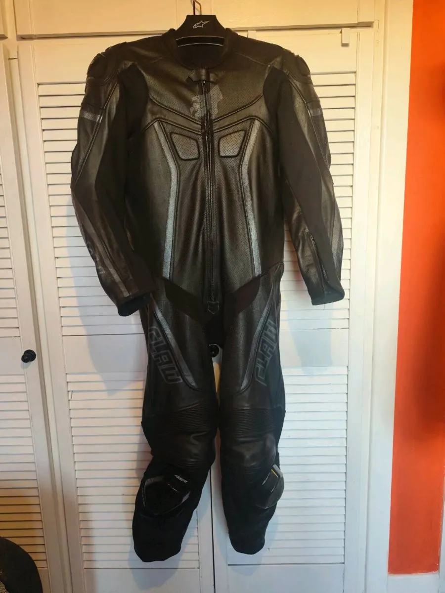 One piece racing leather suit - Image 1