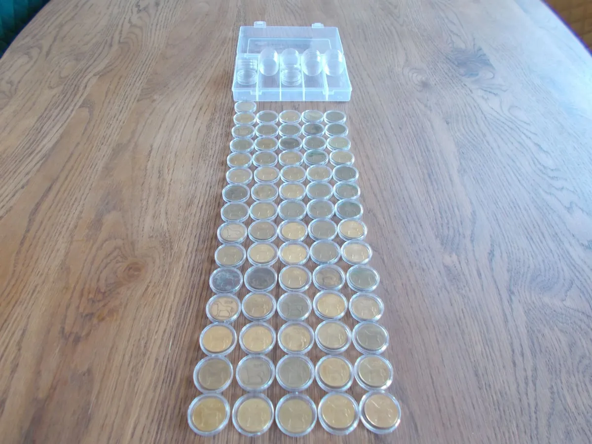 Lot of 71 Irish 20p Coins - Image 3