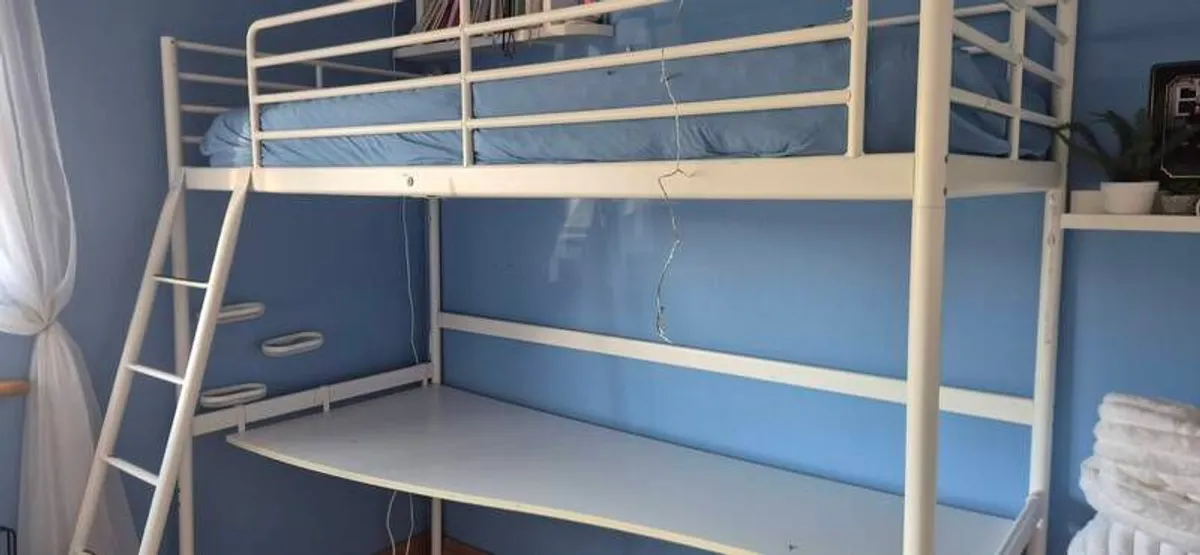 high sleeper bed with desk - Image 2