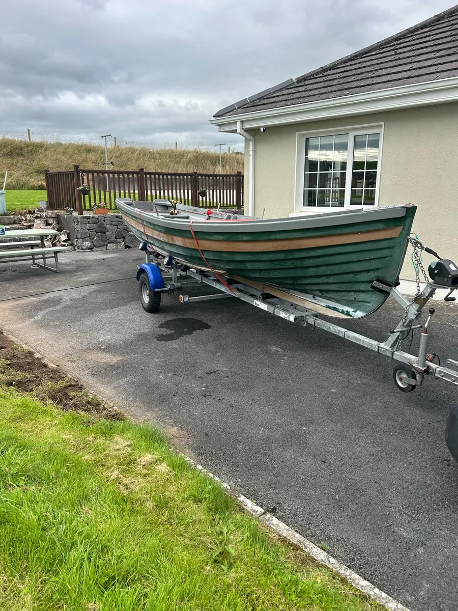 Boat,trailer & 2 engines - Image 1