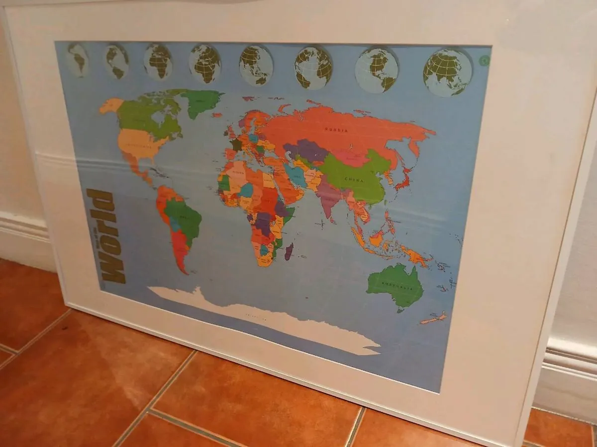World Map from Ikea - Image 2