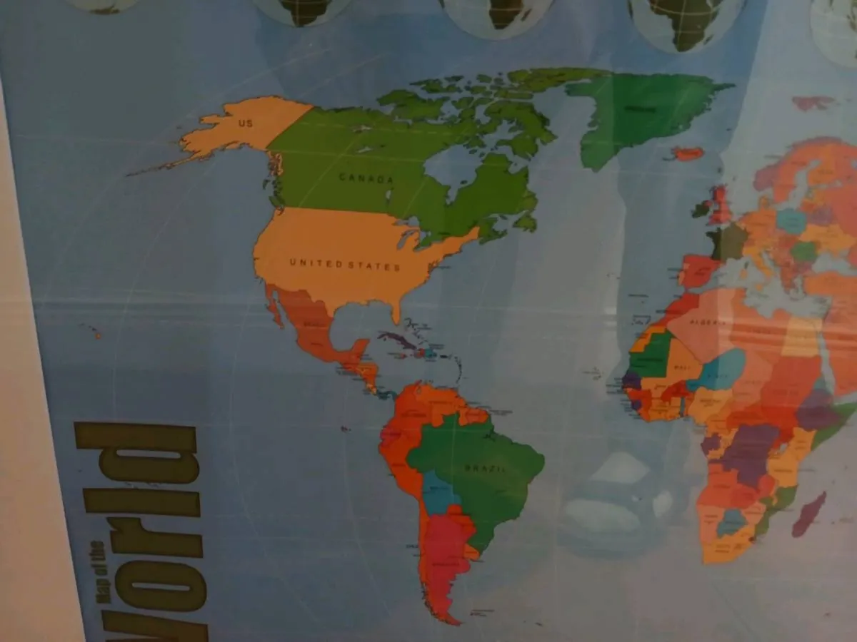 World Map from Ikea - Image 4